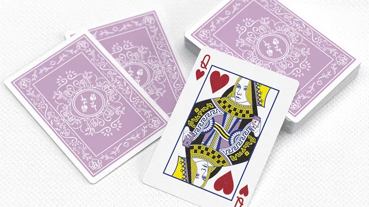 Black Roses Lavender Edition Playing Cards - image 3