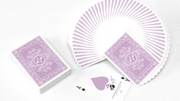 Black Roses Lavender Edition Playing Cards - image 5