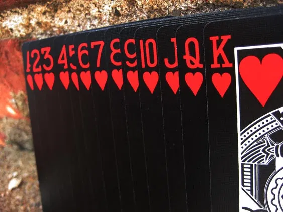 Black Tiger Deck (Red Pips) - image 2
