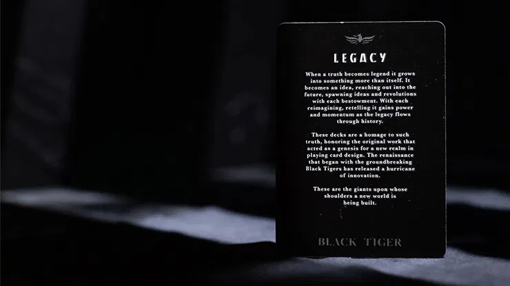 Black Tiger Legacy V2 Playing Cards - image 5