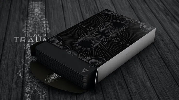 Black Trauma Playing Cards - image 2