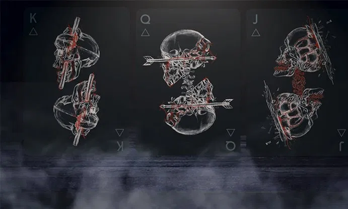 Black Trauma Playing Cards - image 3