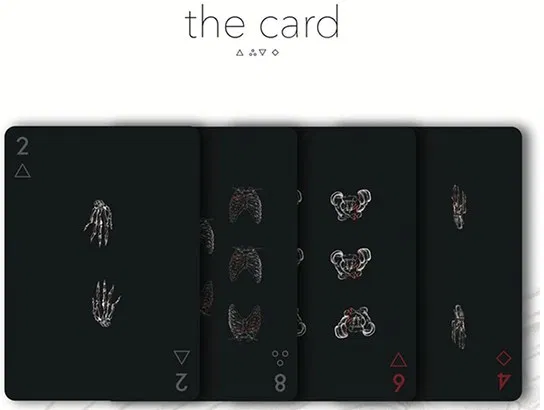 Black Trauma Playing Cards - image 4