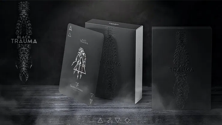 Black Trauma Playing Cards - image 1