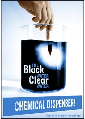 Black Water Clear Water Dispenser