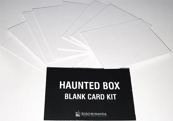 Blank Card Kit for Haunted Box - image 2