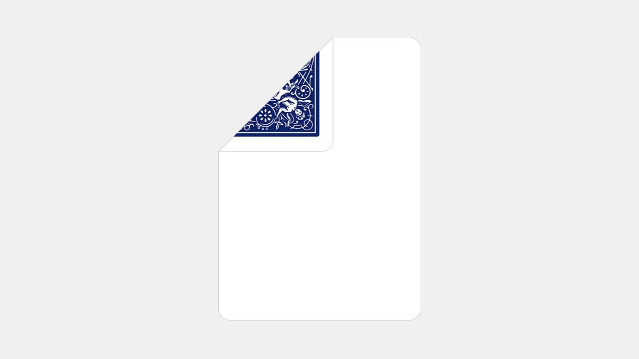 Blank Face Playing Cards Cards (Bicycle) - image 2