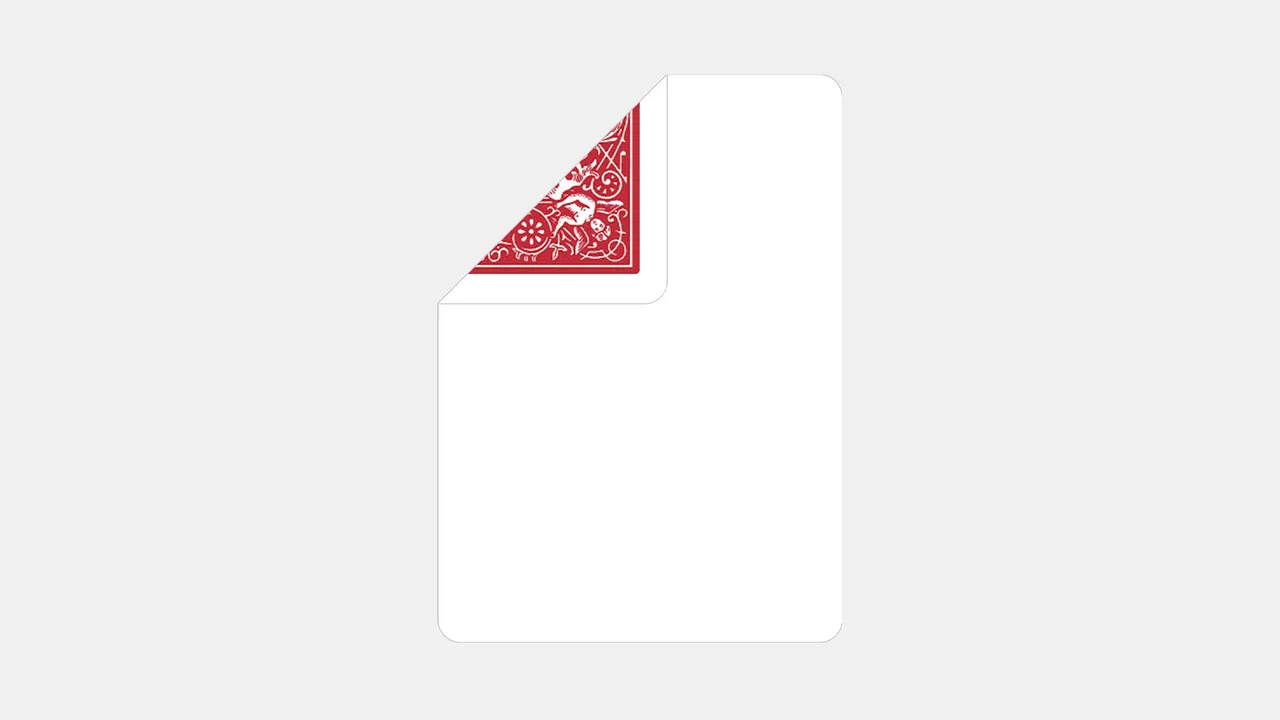 Blank Face Playing Cards Cards (Bicycle) - image 1