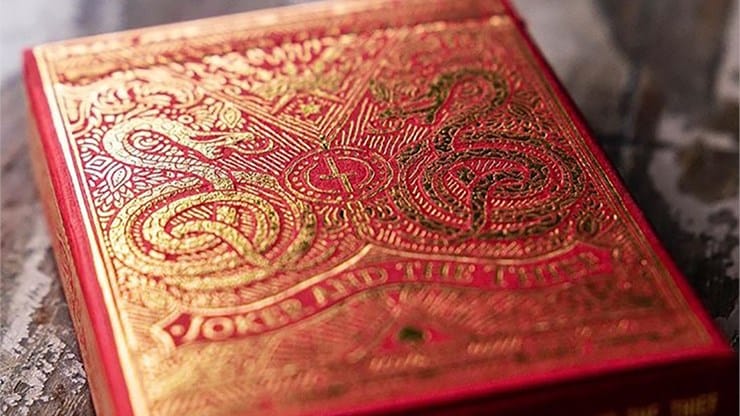 Blood Red Edition Joker and the Thief Playing Cards - thumbnail 2