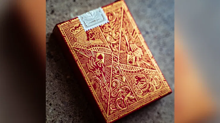 Blood Red Edition V3 Joker and the Thief Playing Cards - image 2