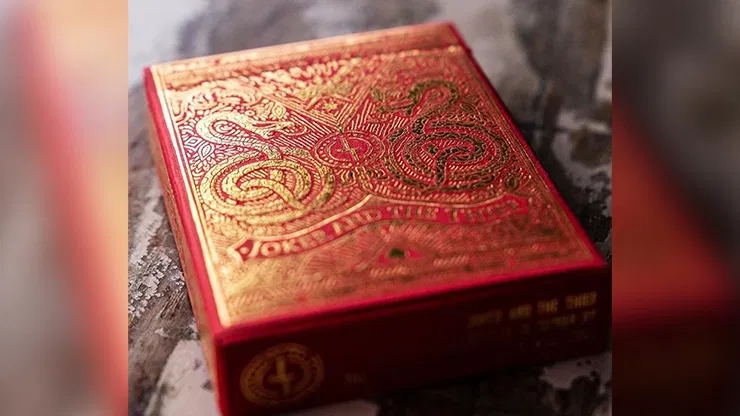 Blood Red Edition V3 Joker and the Thief Playing Cards - image 1