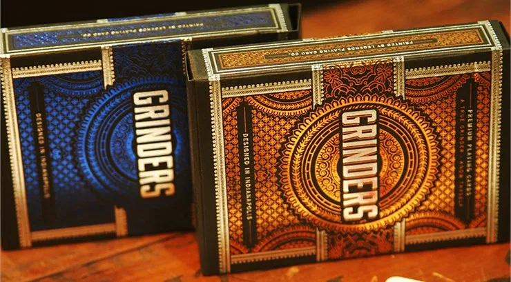 Grinders Blue Playing Cards - image 1
