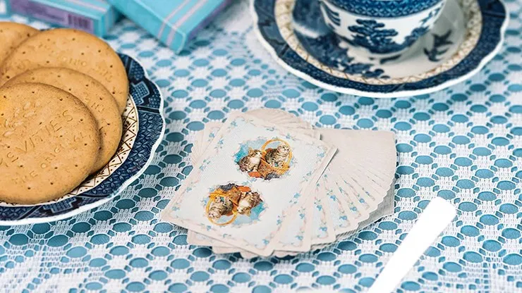 Blue Kittens Playing Cards - image 3