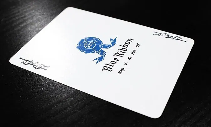 Blue Ribbon Playing Cards (Blue) - image 2