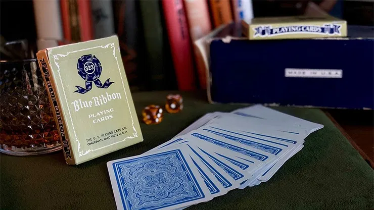 Blue Ribbon Playing Cards (Blue) - image 1