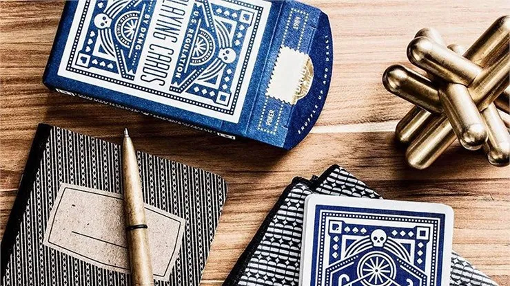 Blue Wheel Playing Cards - image 2