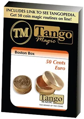 Boston Coin Box (Brass) - 50 Euro Cents
