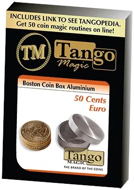 Boston Coin Box (Aluminum) - 50 Euro Cents