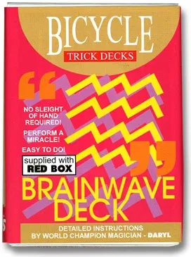 Brainwave Deck Bicycle (Red Case)