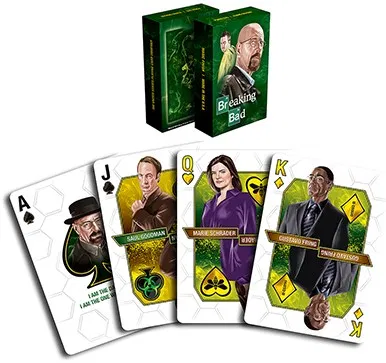 Breaking Bad Playing Card (Green) - image 2
