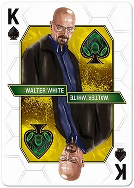 Breaking Bad Playing Card (Green) - image 3
