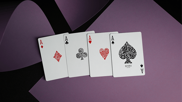 Butterfly Playing Cards (Royal Purple Edition) - thumbnail 2