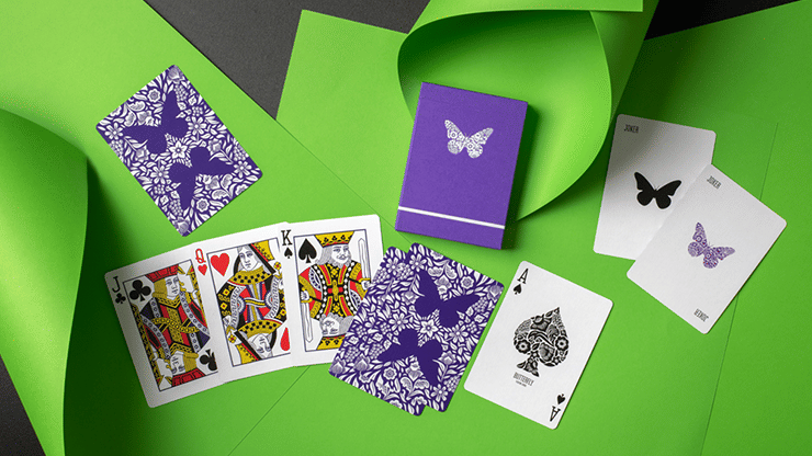 Butterfly Playing Cards (Royal Purple Edition) - thumbnail 6