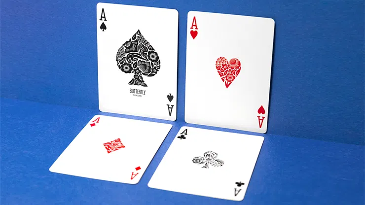 Butterfly Worker Marked Playing Cards - image 2