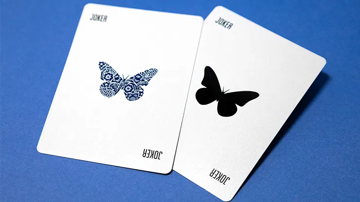 Butterfly Worker Marked Playing Cards - image 3