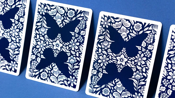 Butterfly Worker Marked Playing Cards - image 5