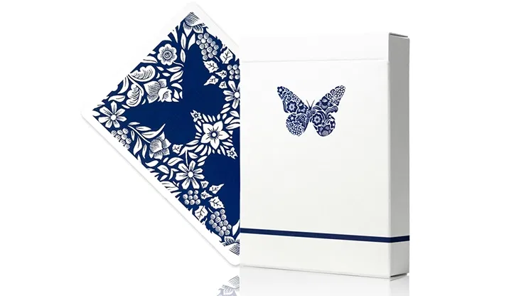 Butterfly Worker Marked Playing Cards - image 1