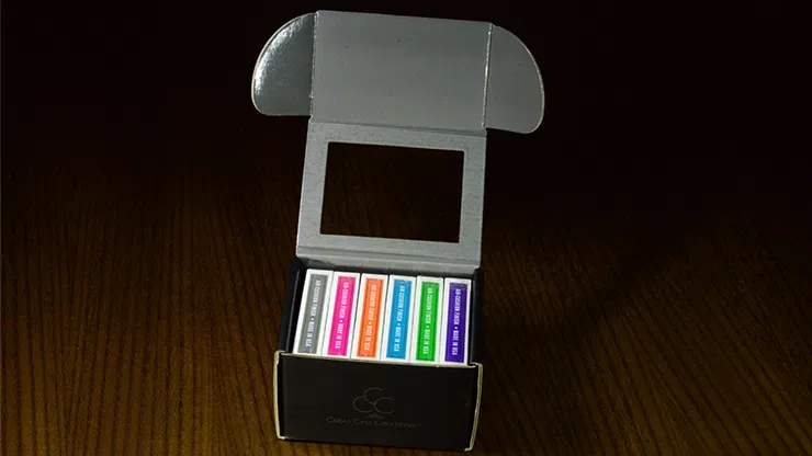 Carat XCHB Cardboard Half-Brick Box with Viewing Window - image 3