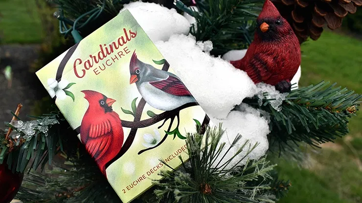 Cardinals Euchre Playing Cards - image 1