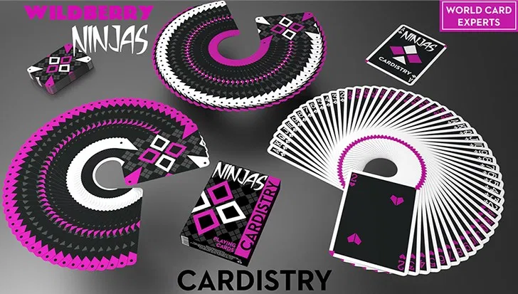 Cardistry Ninjas Wildberry Playing Cards  - image 4