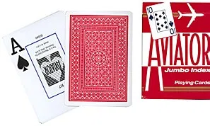 Aviator Jumbo Index Playing Cards