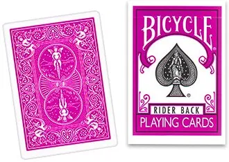 Bicycle Fuchsia Playing Cards - image 1