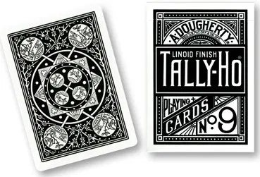 Tally Ho Fan Back (Black)