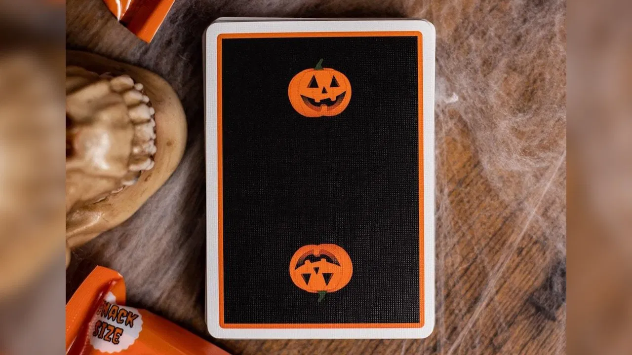 Carvers V2 Pumpkin Playing Cards - image 1
