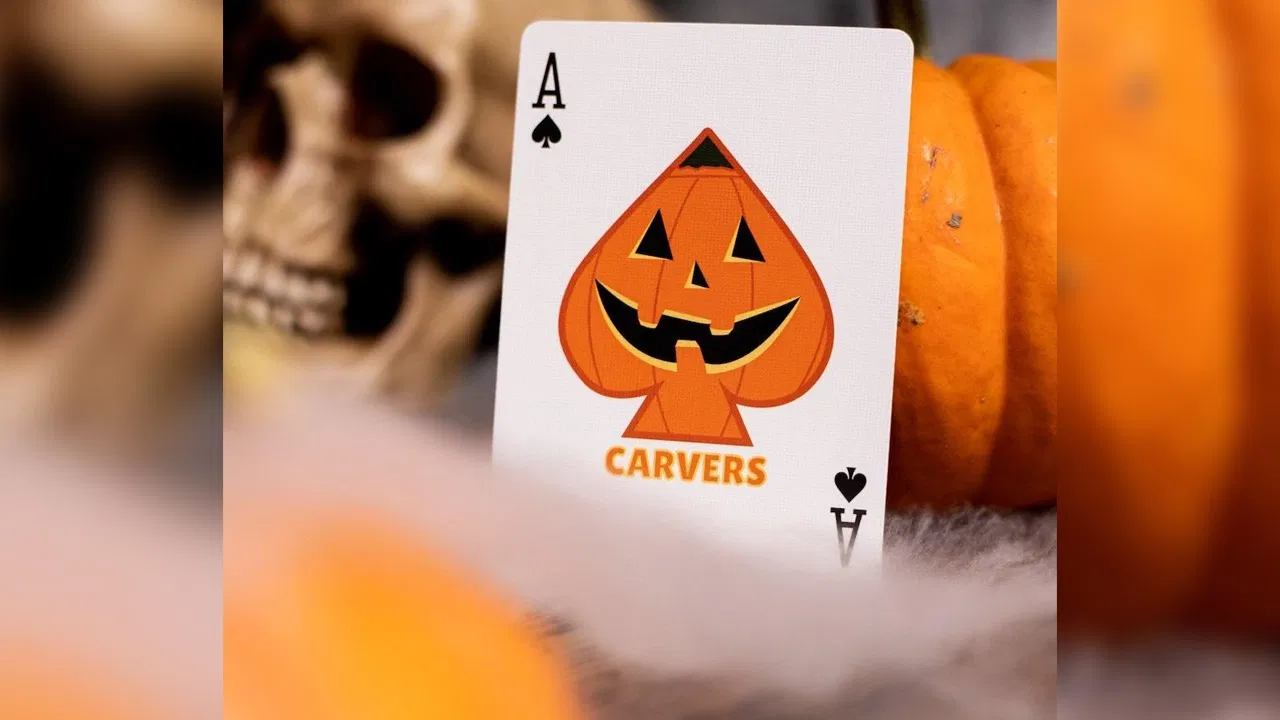 Carvers V2 Pumpkin Playing Cards - image 5