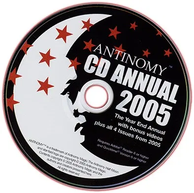 CD Antinomy Annual Year 1