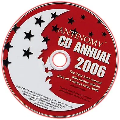 CD Antinomy Annual Year 2