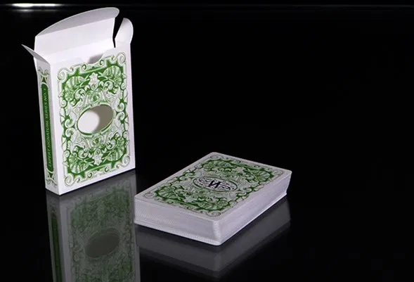 Chameleon Playing Cards signed By Asi Wind (Green) - image 2