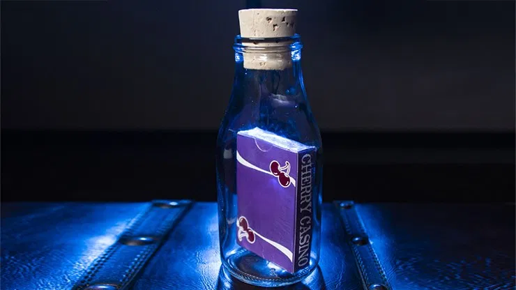Cherry Casino Fremonts Impossible Bottles - Desert Inn Purple - image 1
