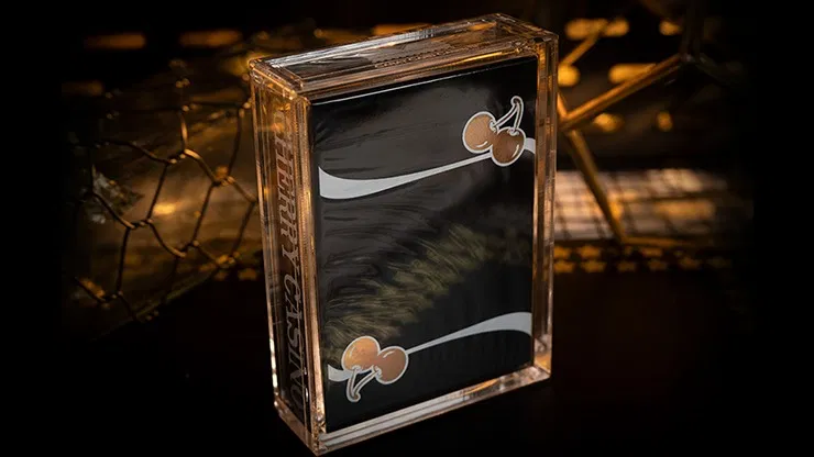 Limited Edition Cherry Casino Gilded (Monte Carlo Black and Gold) Playing Cards - image 1