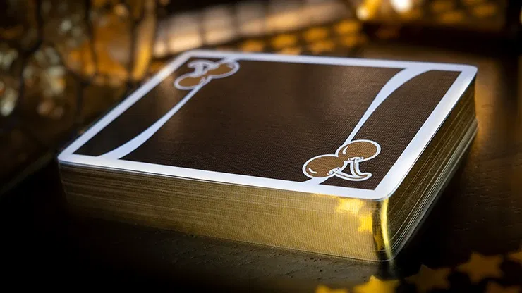 Limited Edition Cherry Casino Gilded (Monte Carlo Black and Gold) Playing Cards - image 4