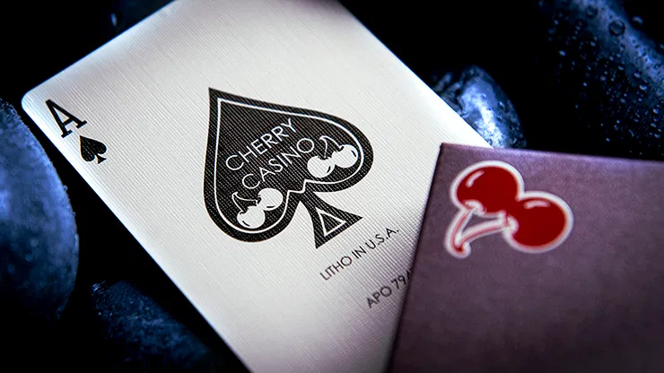 Cherry Casino House Deck Fremonts Playing Cards - image 4