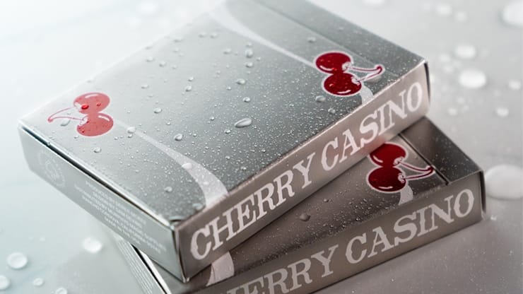 Cherry Casino Playing Cards (McCarran Silver) - image 1