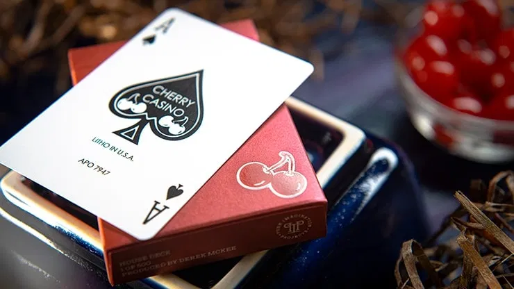 Cherry Casino Reno Red House Deck Playing Cards - image 4