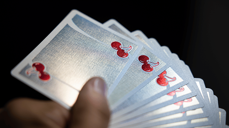 Cherry Casino Sands Mirage Holographic Playing Cards - thumbnail 4