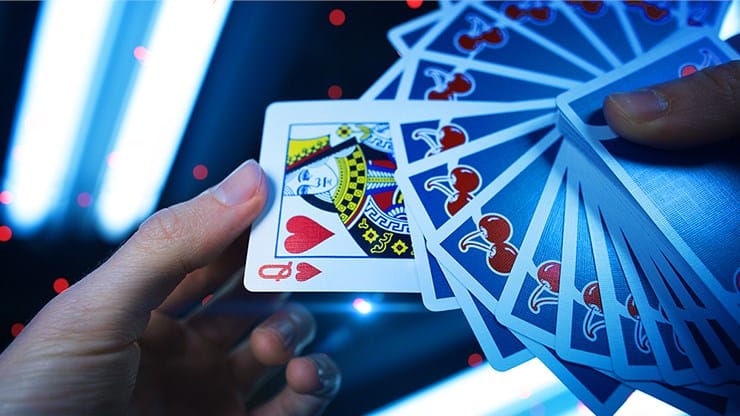 Cherry Casino Playing Cards (Tahoe Blue) - thumbnail 5